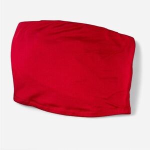 Riley + James Red Tube Top